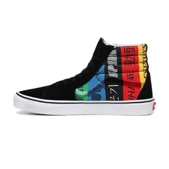 Vans spirit hi top black Red Yellow - Picture 3 of 7